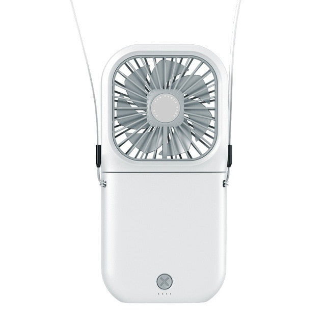 Mini Cooling Fan-Ventilador Foldable USB and Power Bank Handheld Portable Desk Fan